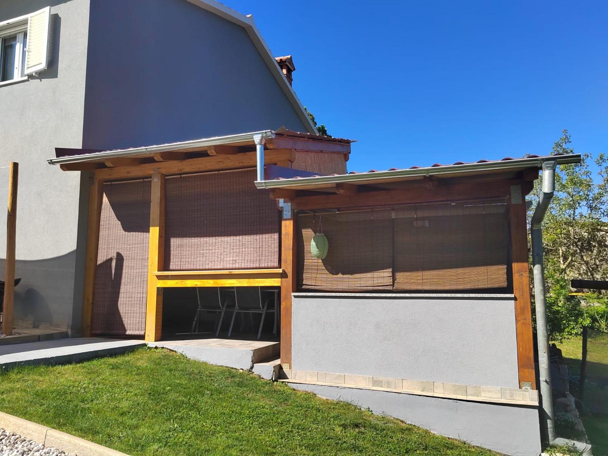 Apartman Goga With Pool And Jacuzzi 拉宾 外观 照片