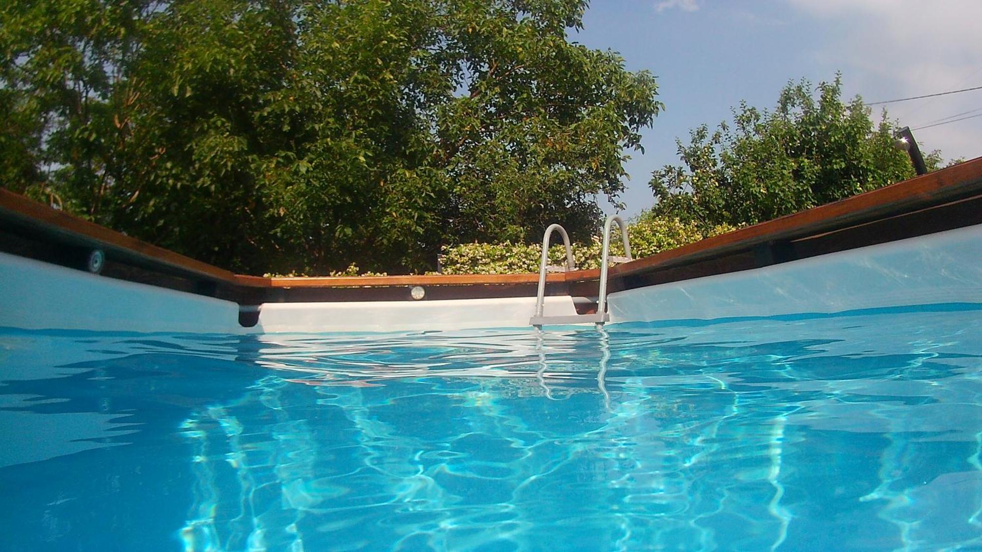 Apartman Goga With Pool And Jacuzzi 拉宾 外观 照片
